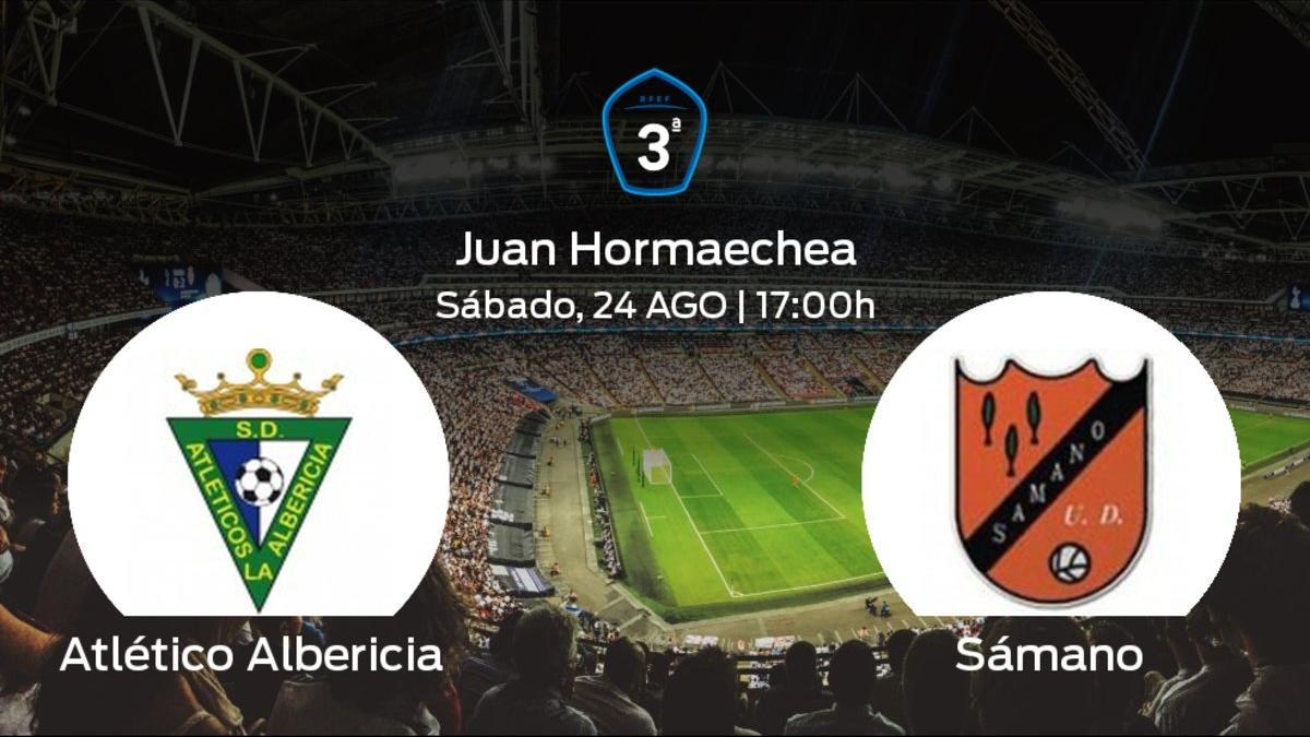 Previa del encuentro: el Atlético Albericia inicia la Tercera División jugando contra el Sámano