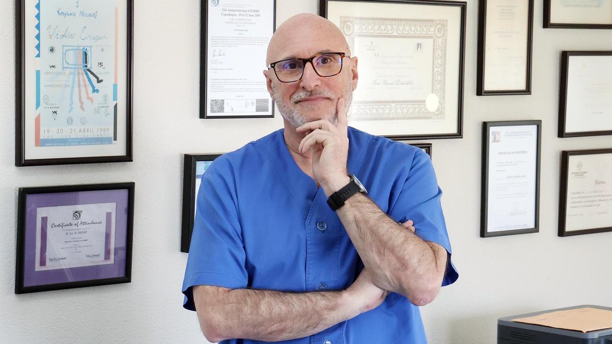 El doctor José Manuel Pintado Albo.