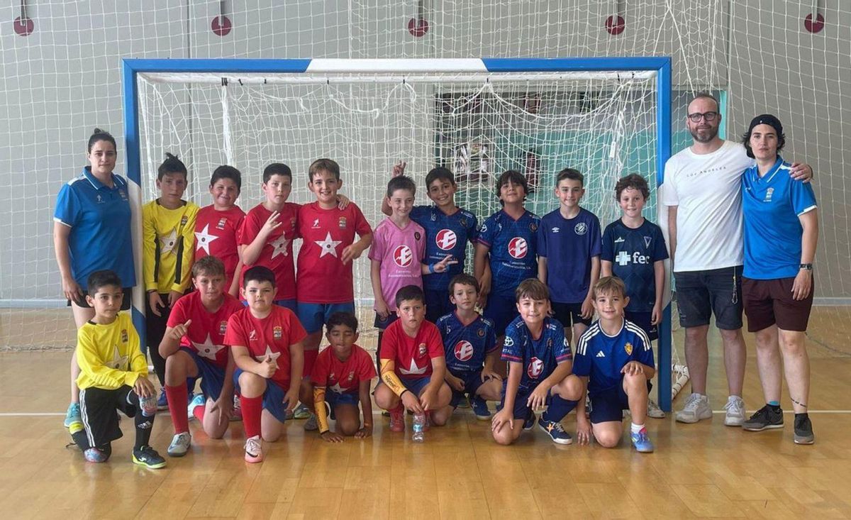 Durante el fin de semana se celebraron varios partidos de fútbol sala. | SERVICIO ESPECIAL