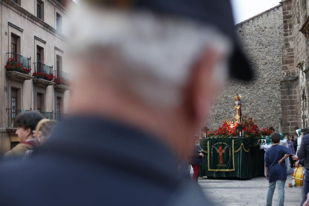 Procesión del Jesús Cautivo en la Semana Santa de Avilés