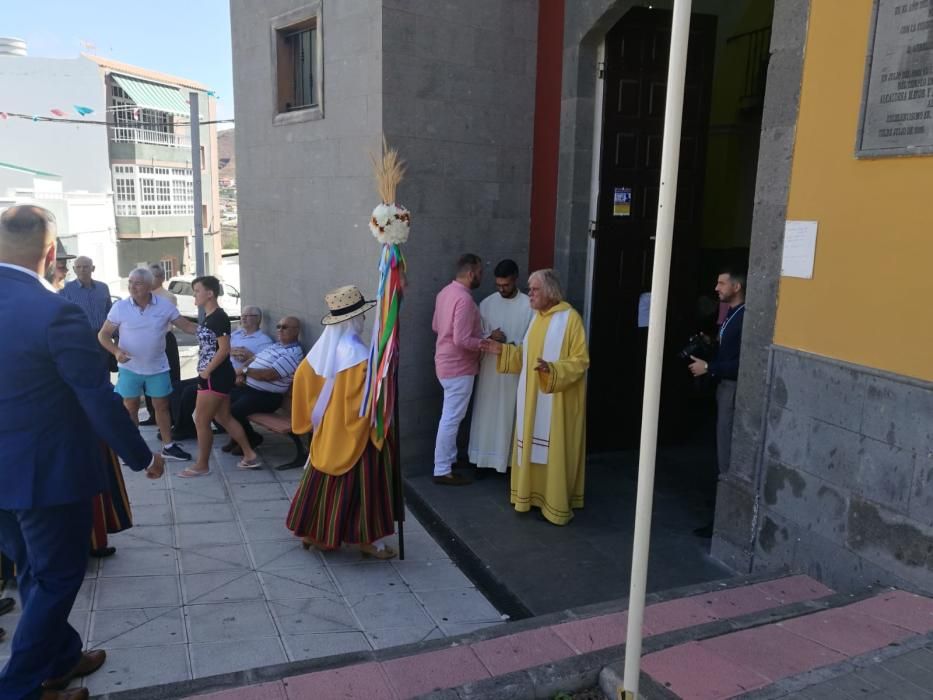 Procesión de la Virgen de Las Nieves en Lomo Magullo