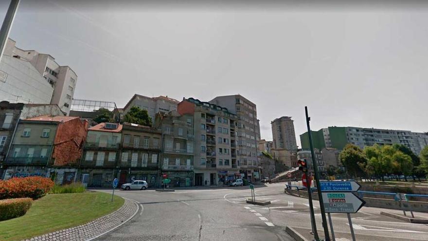 Zona del accidente de moto en Vigo. // Google Maps