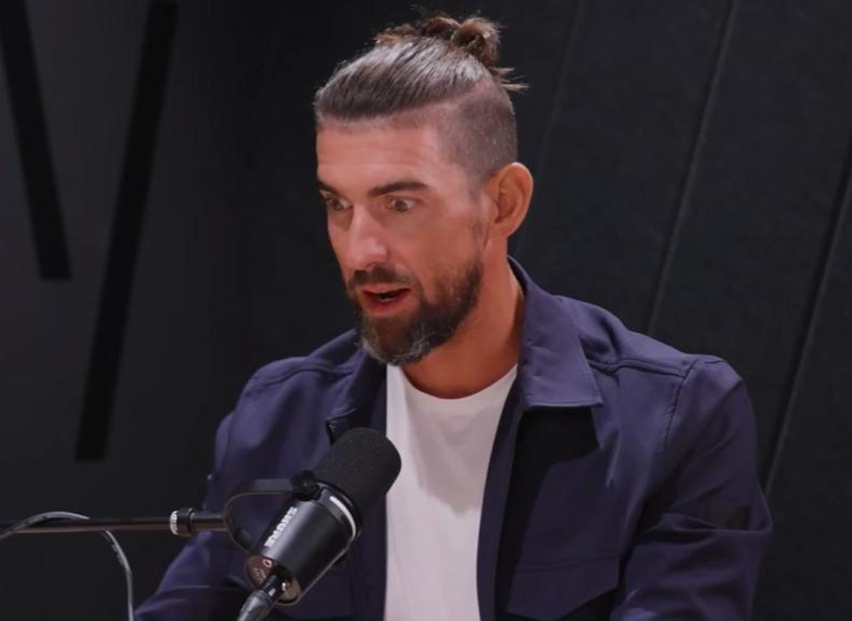 Phelps, durante el podcast