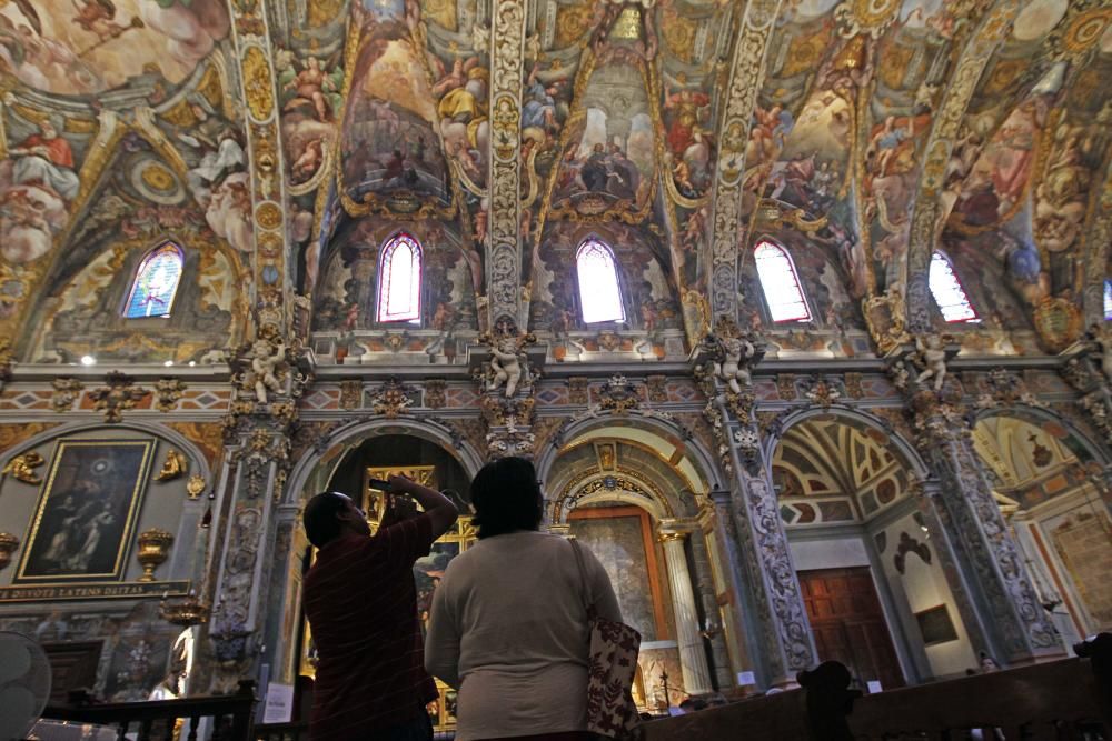 Los frescos de la Iglesia de San Nicolás