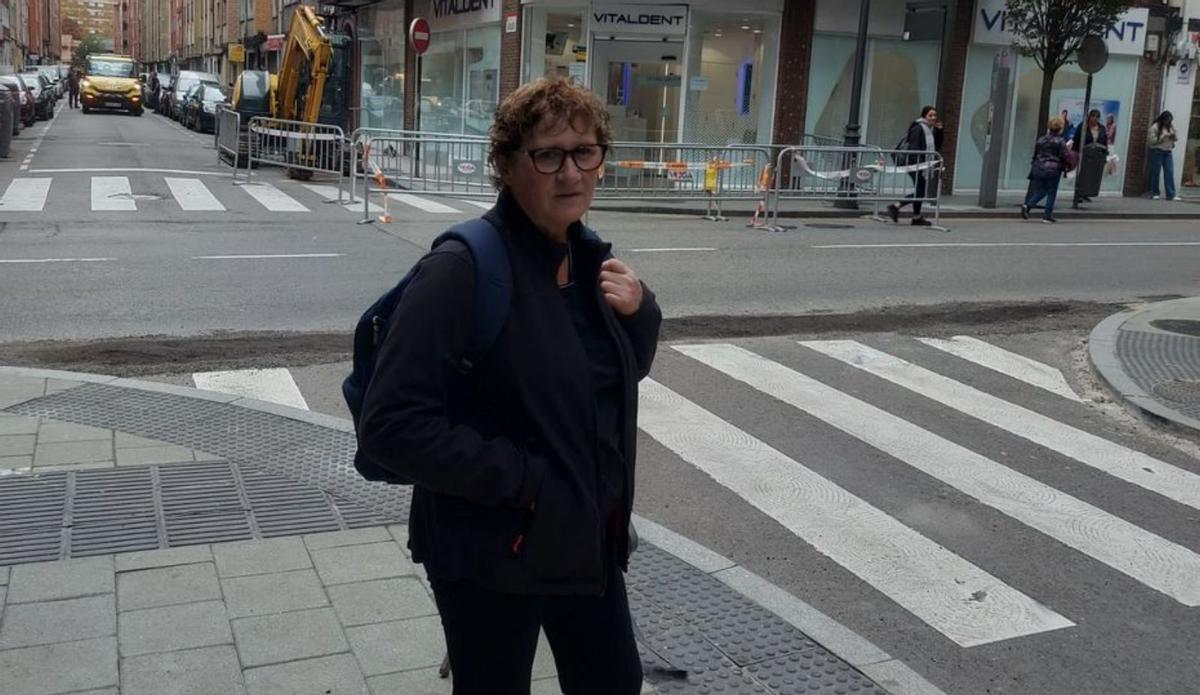 Juanita Longo, en la confluencia entre Schulz y la calle Santa Rosalía. | S. G.