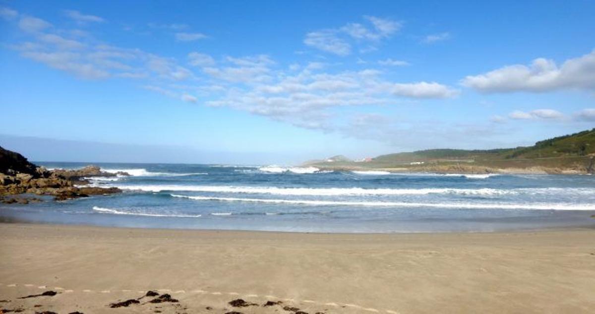 En esta playa podrás disfrutar de uno de los mejores atardeceres de Galicia.