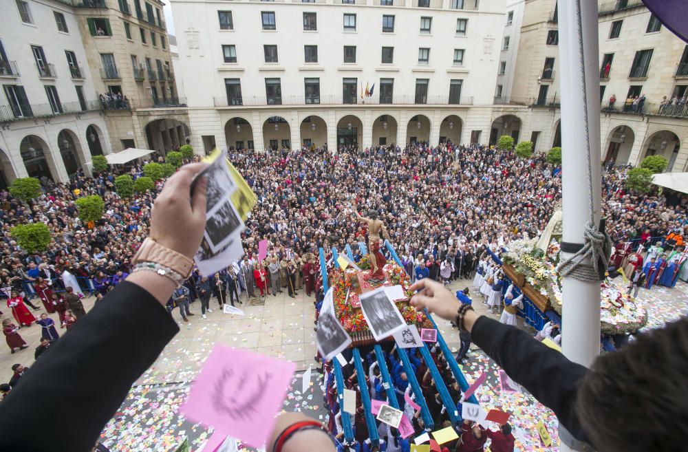 El Encuentro no procesiona en Alicante el Domingo de Resurrección.