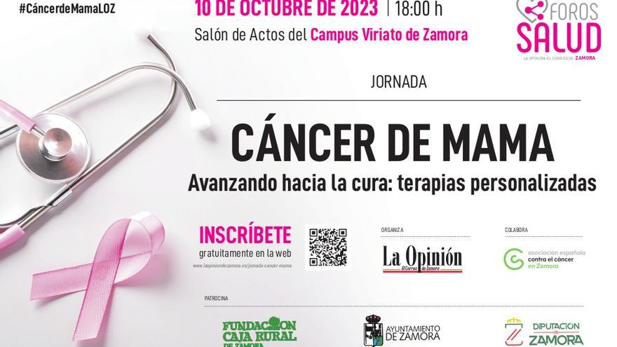 Jornada sobre el cáncer de mama. &quot;Avanzando hacia la cura: terapias personalizadas&quot;