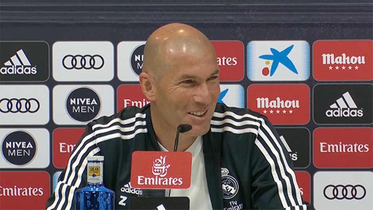 Zidane sobre sus plenos poderes en el Madrid: "Yo no mando ni en mi casa"