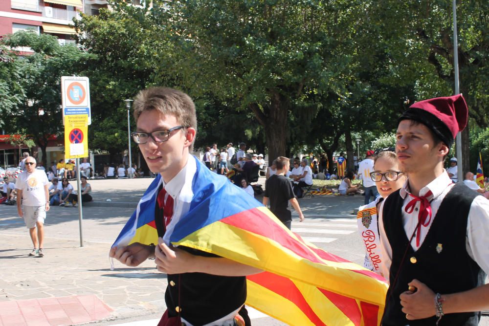 La delegació del Bages a la Diada de Berga