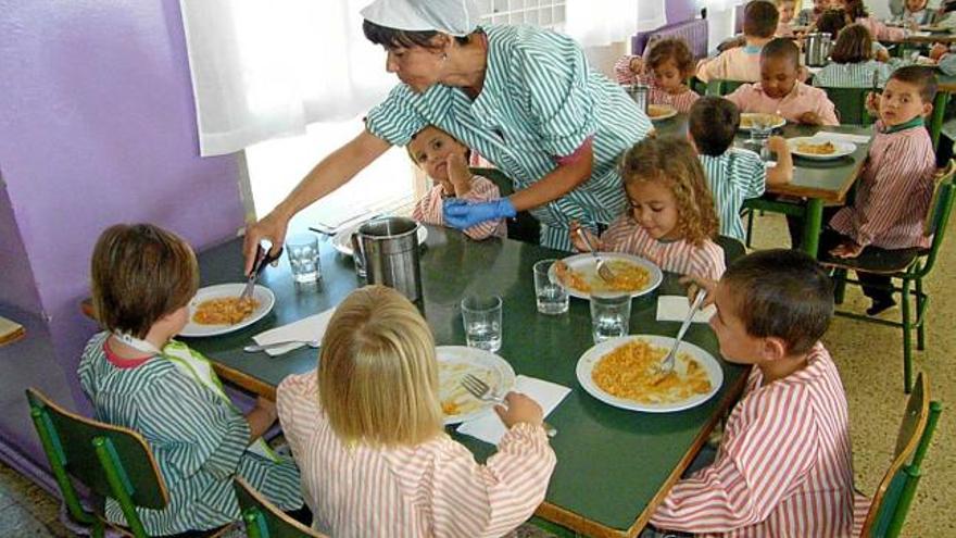 Menjador de l&#039;escola de Sant Joan de Berga