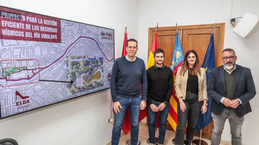 Elda renovará la instalación de riego de los Jardines del Vinalopó
