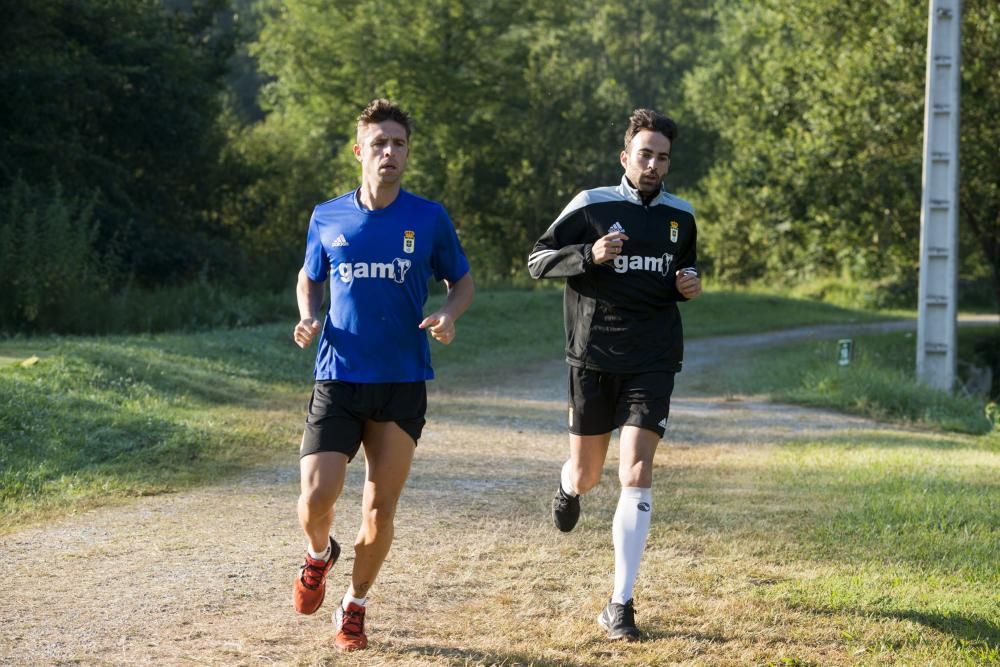 Entrenamiento del Real Oviedo