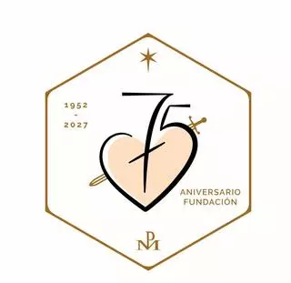 La Hermandad de la Virgen de la Soledad de Gandia presenta el nuevo logo para su 75 º aniversario