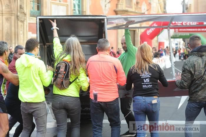 Maratón de Murcia: llegadas (V)