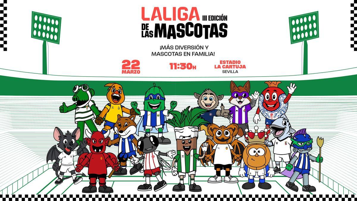 LaLiga de las Mascotas se celebra este año en el estadio de La Cartuja