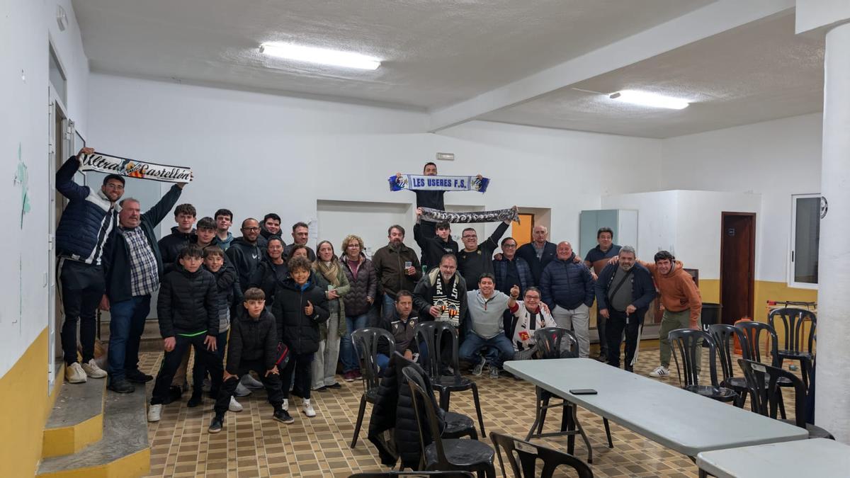 Inauguración este sábado de la Penya de Useres Paput Albinegre de Les Useres.