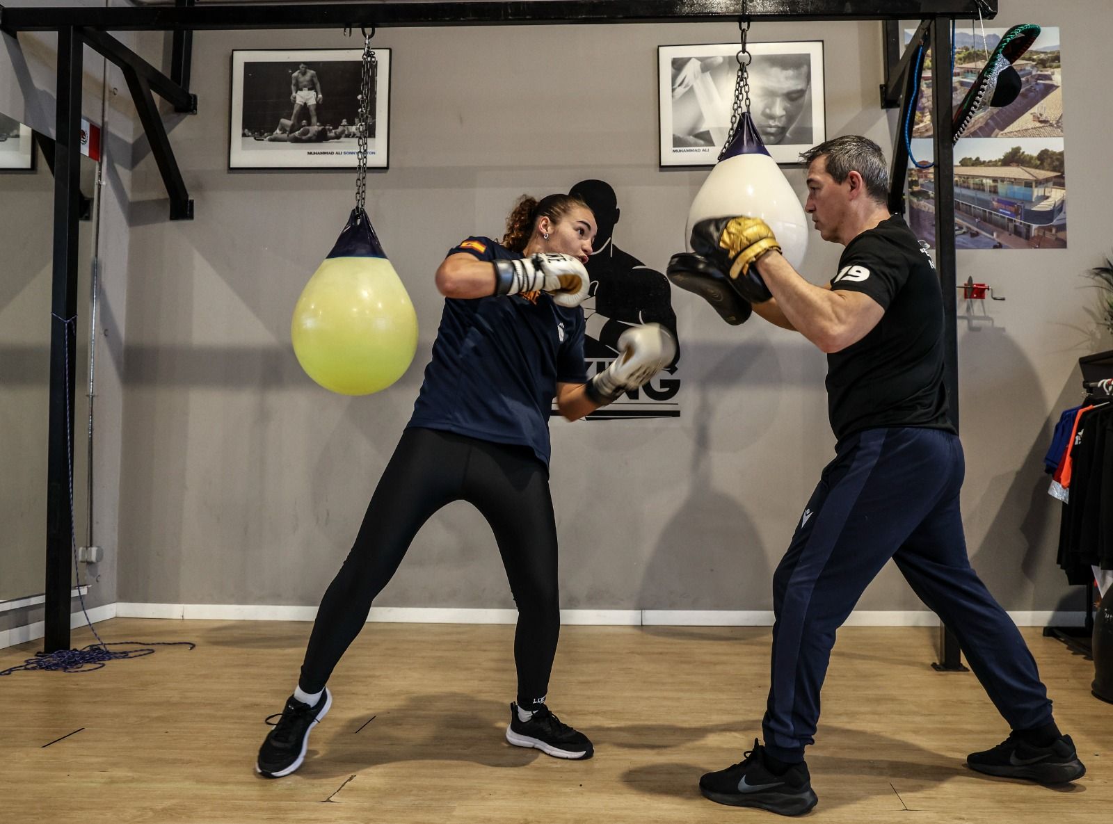 Así entrena la alicantina Sheila Martínez, campeona de Europa de boxeo ...