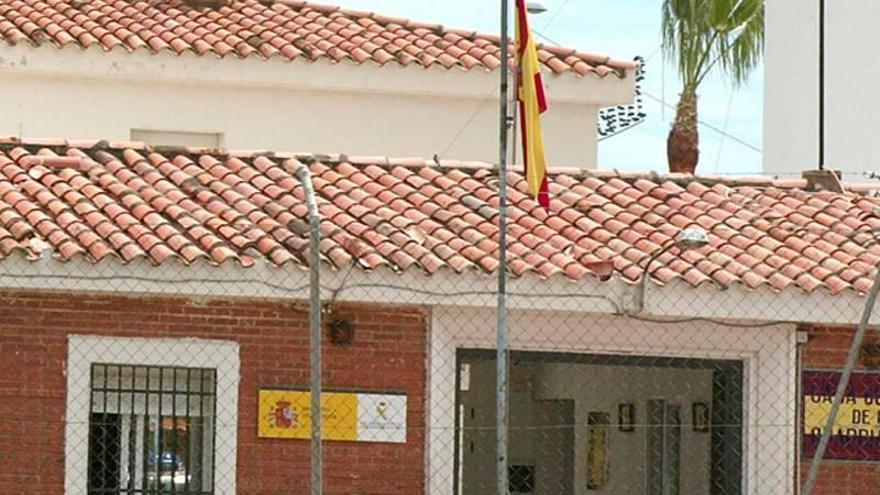 Tres meses de cárcel por disparar a otro guardia civil en Benicàssim