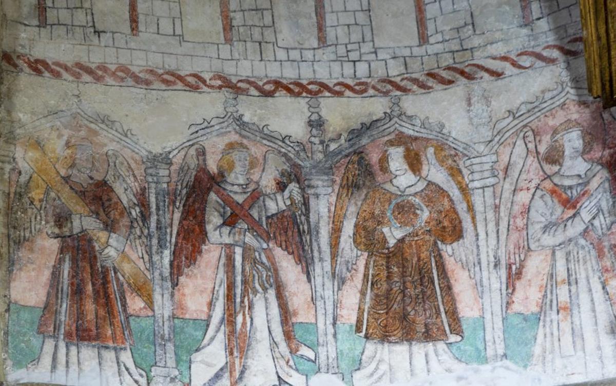 Los murales de las iglesias asturianas: cuando las paredes hablan
