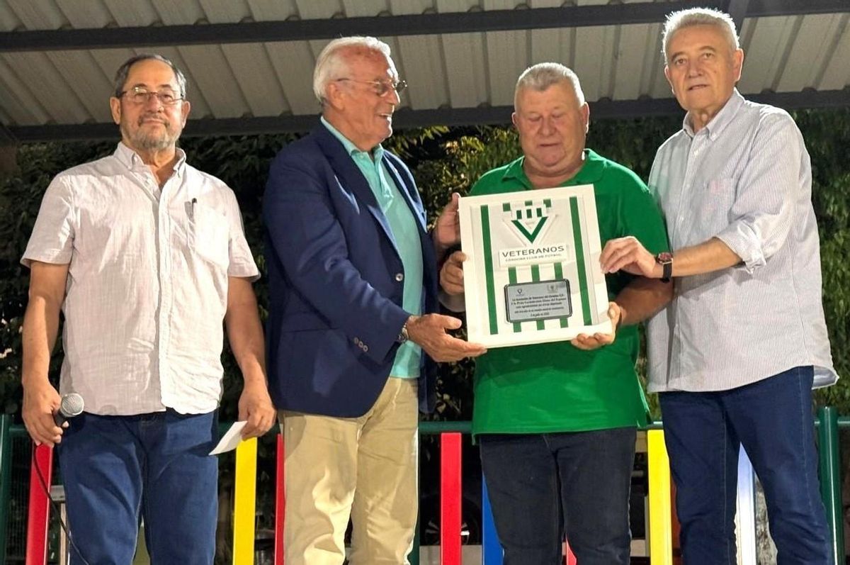 De izquierda a derecha: Cristóbal Gálvez, Pepe Cabezuelo, Juan Ballesta y Pepe Escalante.