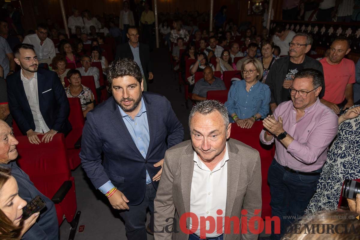 Elecciones 28M: presentación de Juan Soria como candidato del PP a la alcaldía de Moratalla