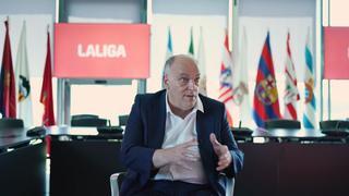 Tebas: "El proyecto que encabeza Florentino de la Superliga es malo para el fútbol"