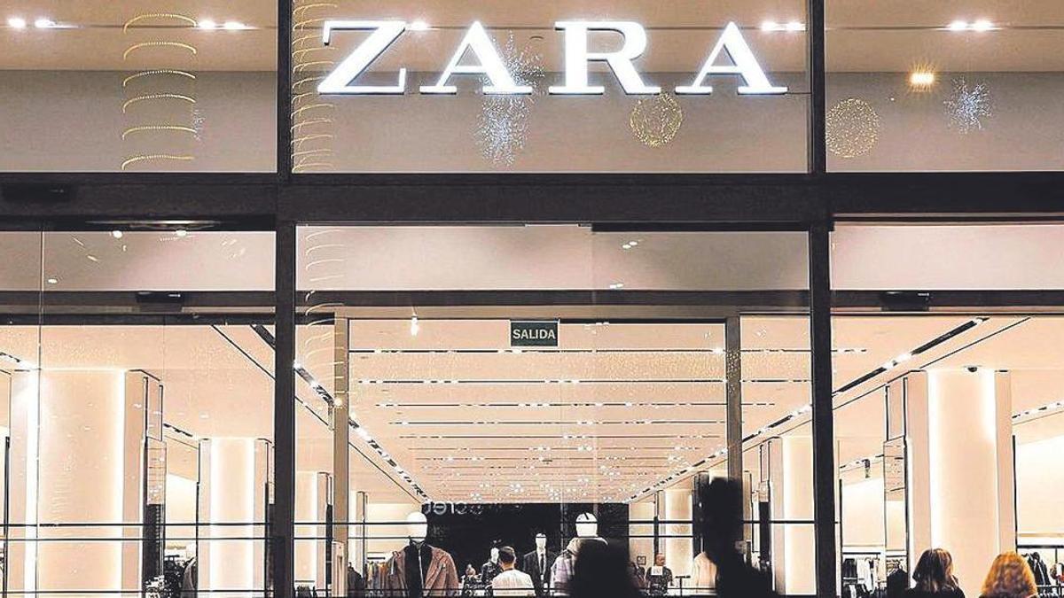 Una tienda de Zara en una imagen de archivo