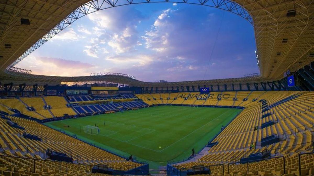 Estadio Al-Awwal Park, sede para la próxima Supercopa de España 2024 en Riad.