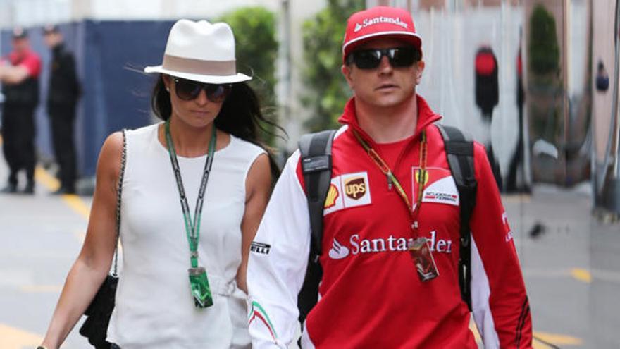 Räikkönen será papá