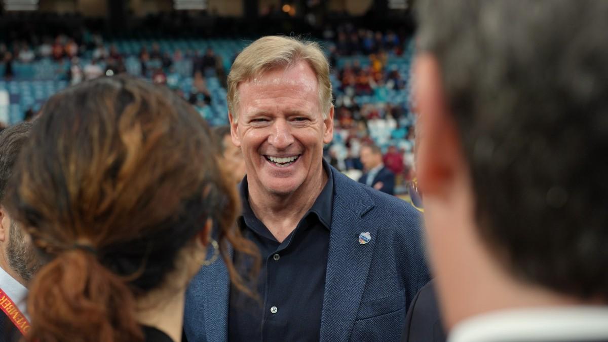 Roger Goodell, comisionado de la NFL