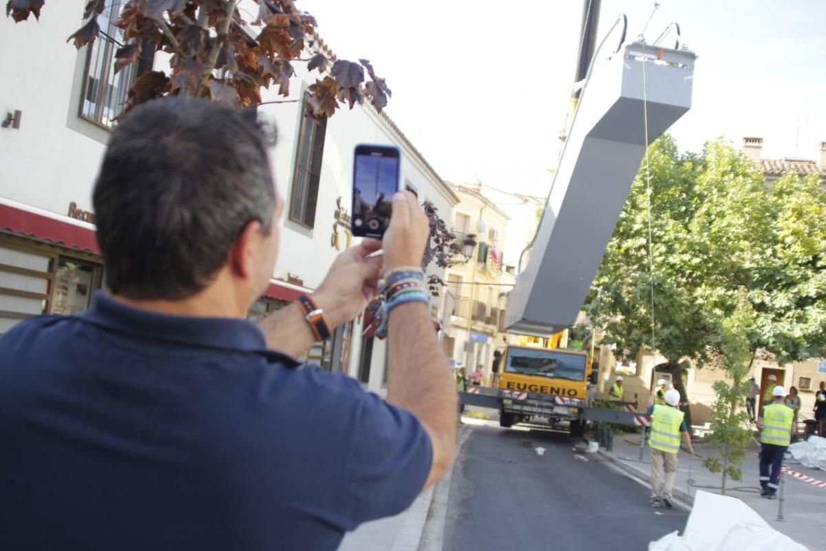 Instalación escalera mecánica en Alzapiernas