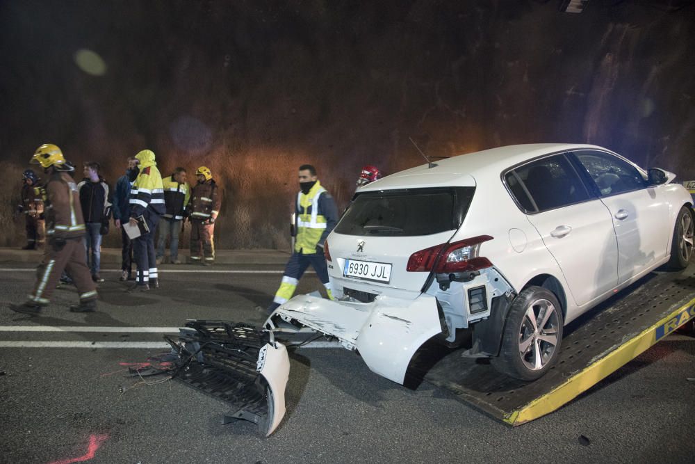 Accident al túnel de Salipota (C-55)