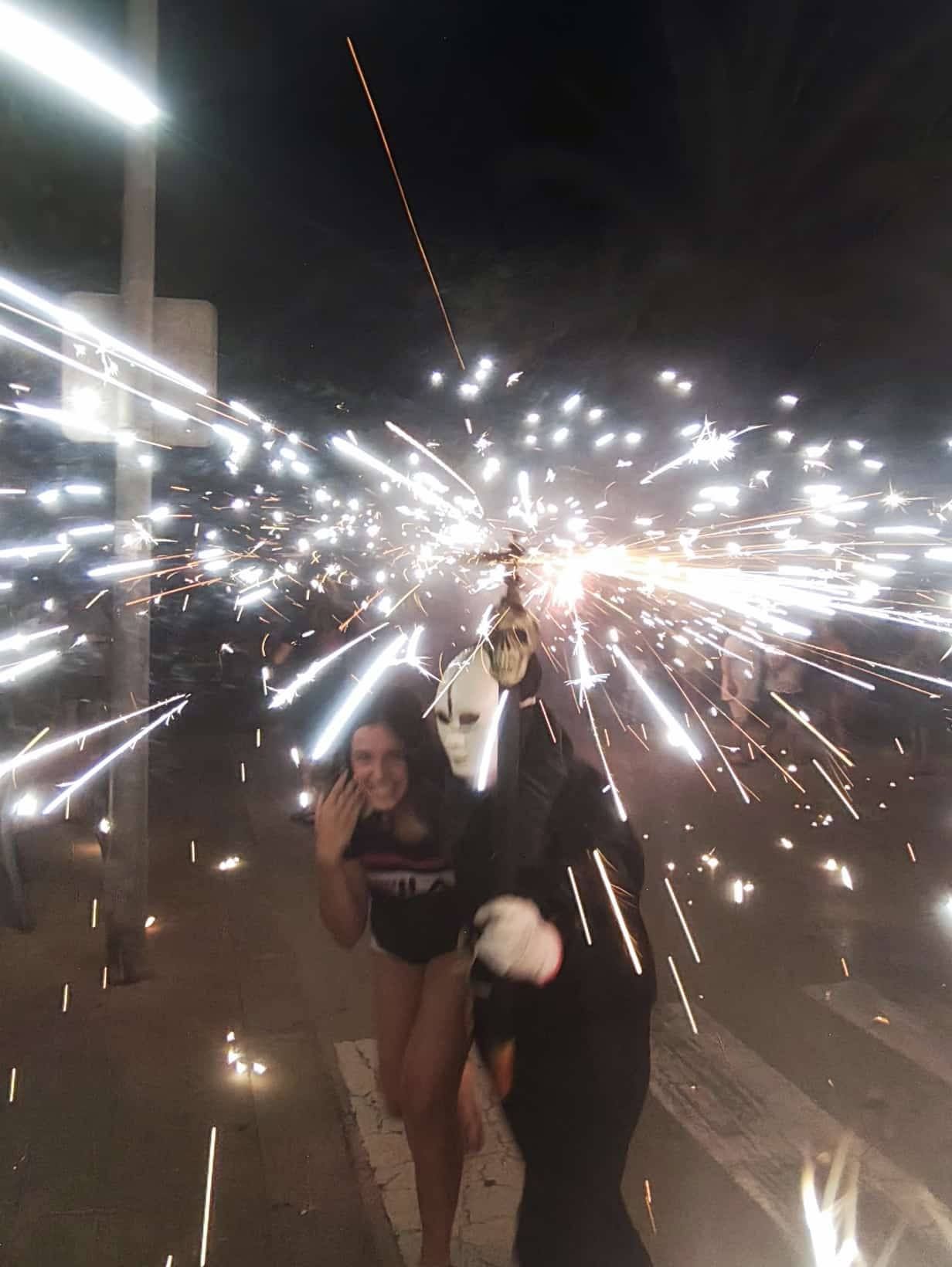 Así fue la noche de Sant Joan en la playa de Tavernes de la Valldigna