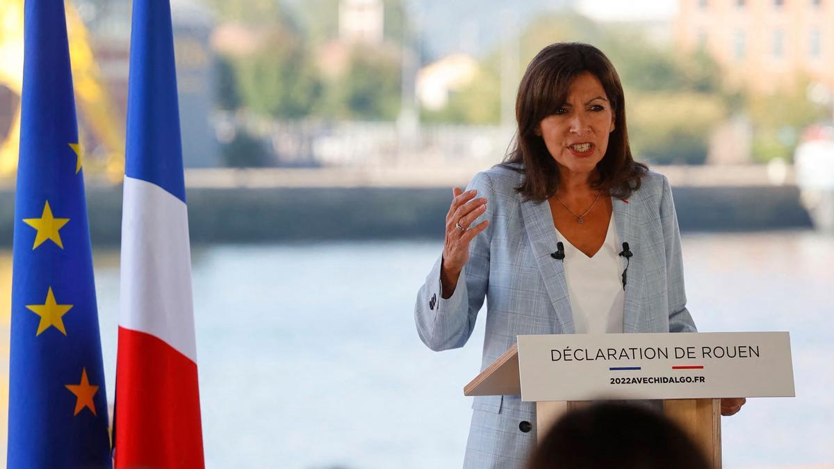 Anne Hidalgo, candidata socialista a las elecciones presidenciales del 2022.