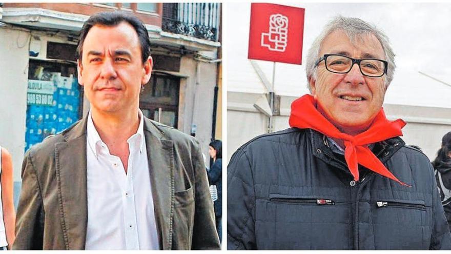 Fernando Martínez-Maíllo, a la izquierda, y José Fernández, a la derecha.