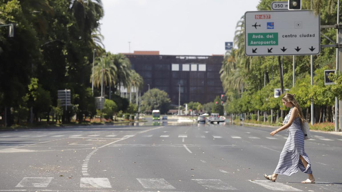 La avenida de Vallellano, en una imagen de archivo.