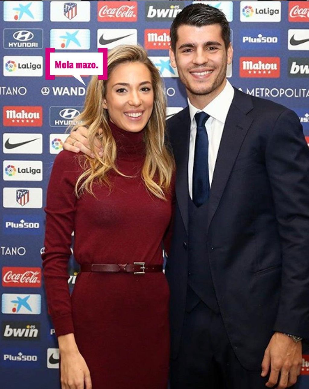 Alice Campello y Álvaro Morata ya están en Madrid