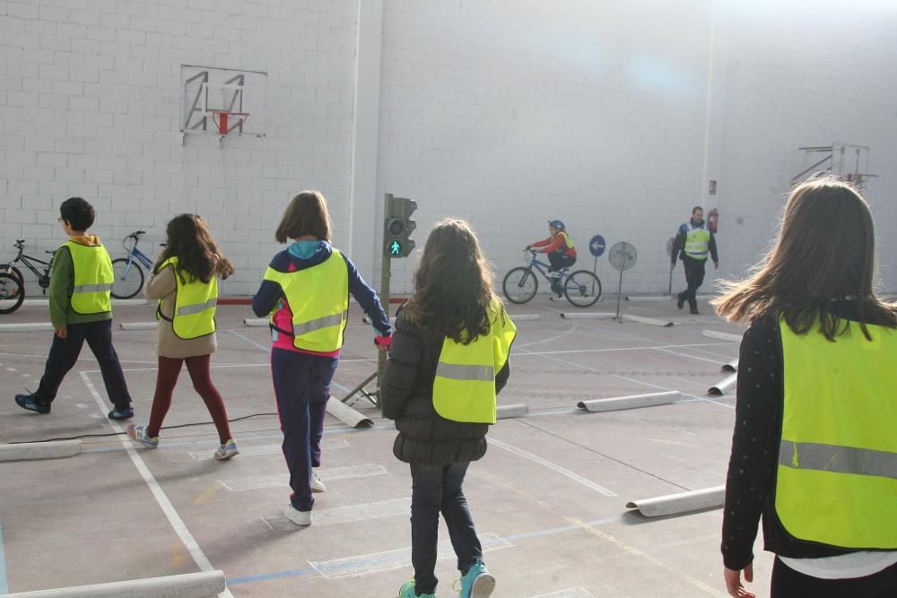 Seguridad vial en el colegio Pérez Viondi