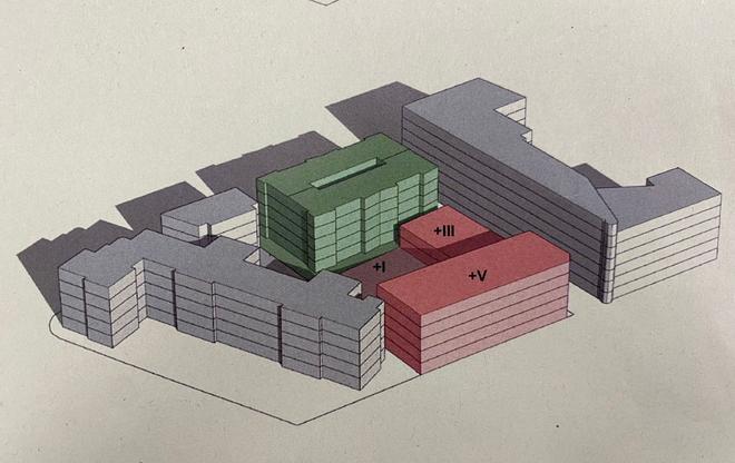 Las tres propuestas alternativas de los vecinos de ses Veles para los dos edificios del solar de Emaya