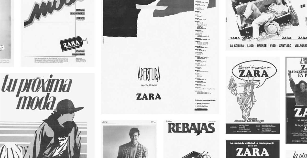 Primeros anuncios de Zara.