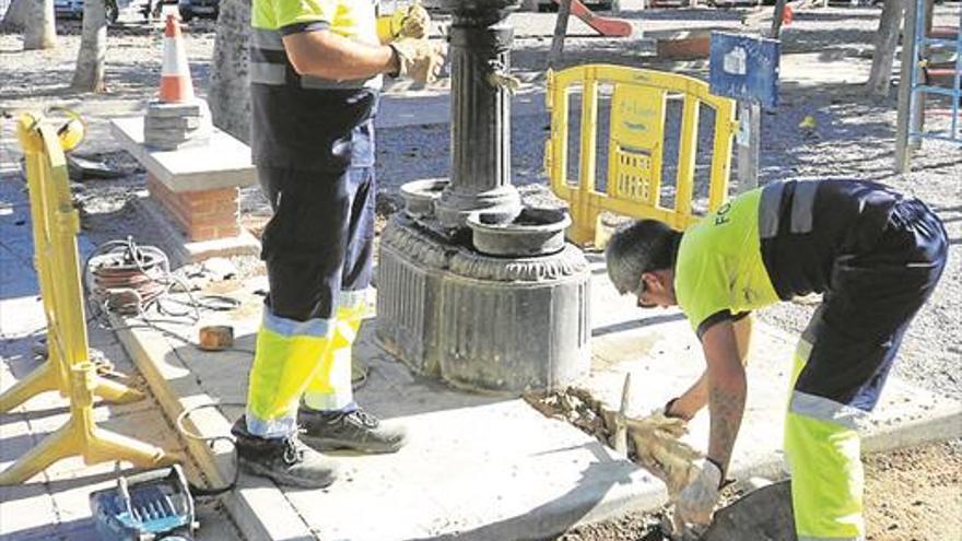 Benicàssim activa la limpieza de 56 fuentes de agua potable