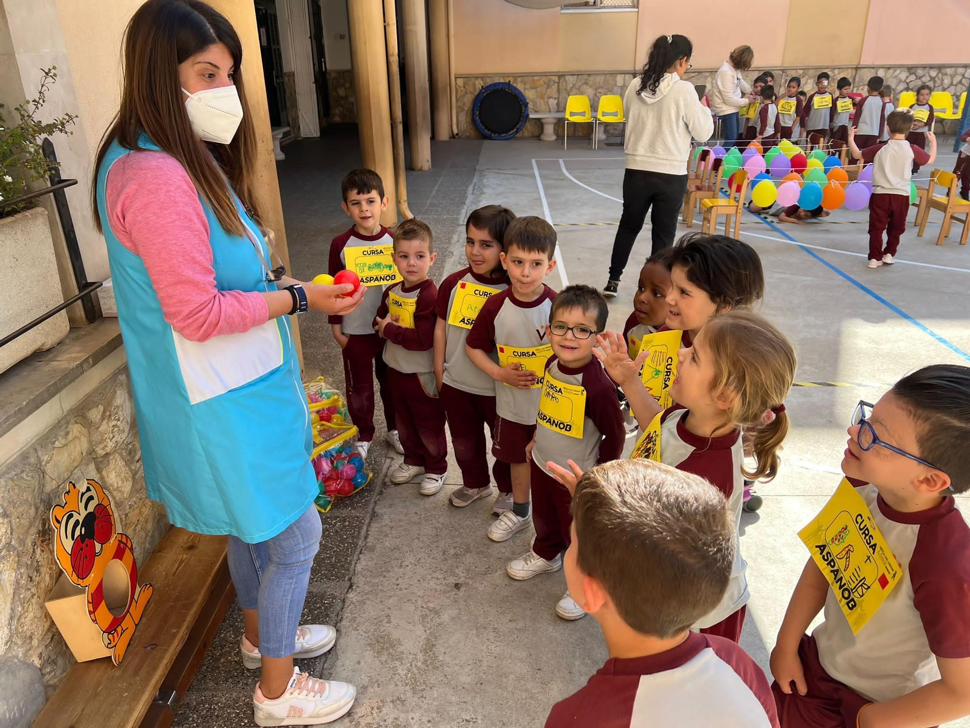 El Colegio Sant Vicenç de Paül de Cas Capiscol organiza la Jornada Solidaria a favor de ASPANOB