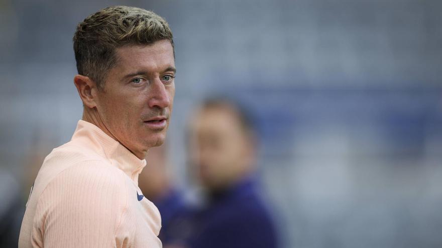 Robert Lewandowski, delantero del FC Barcelona