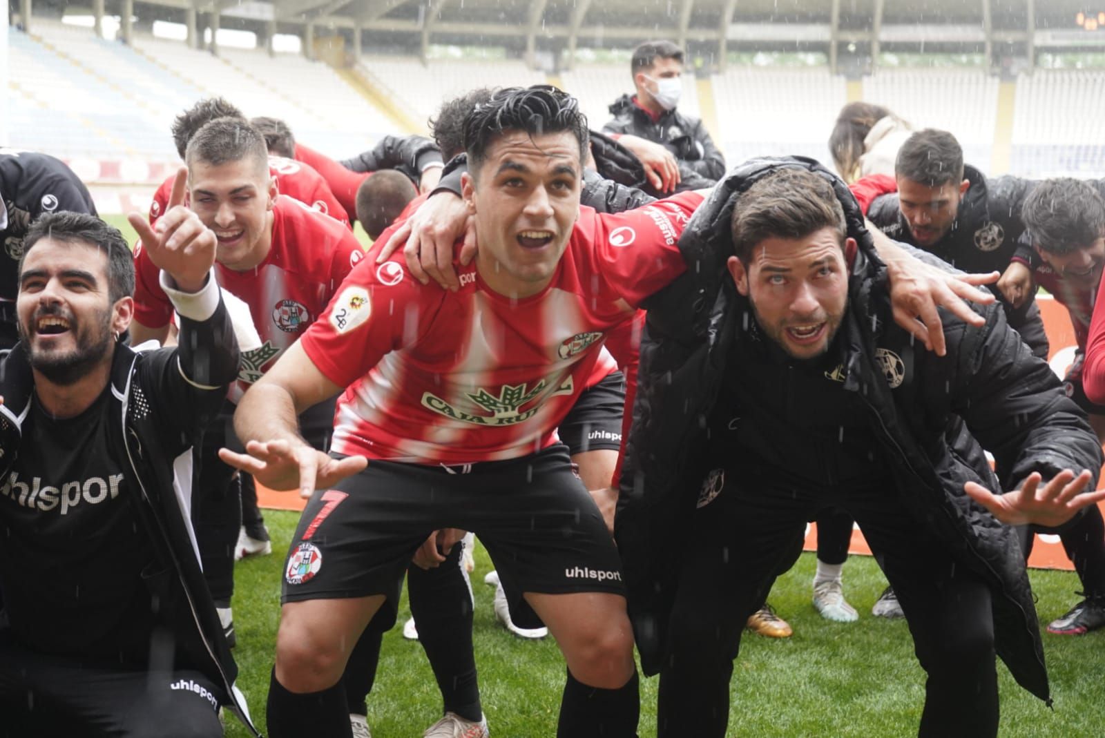 GALERÍA | Así celebra el Zamora CF su entrada en el play off de ascenso