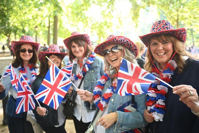 Londres se vuelca con el Jubileo de Platino de Isabel II