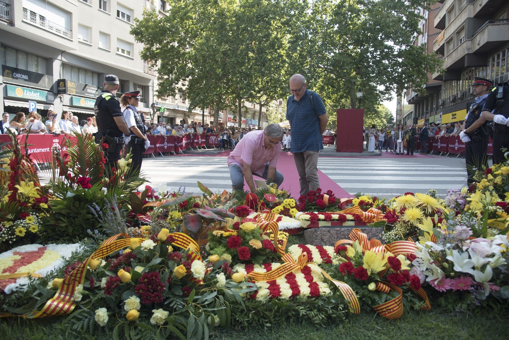 Acte de la Diada a Manresa