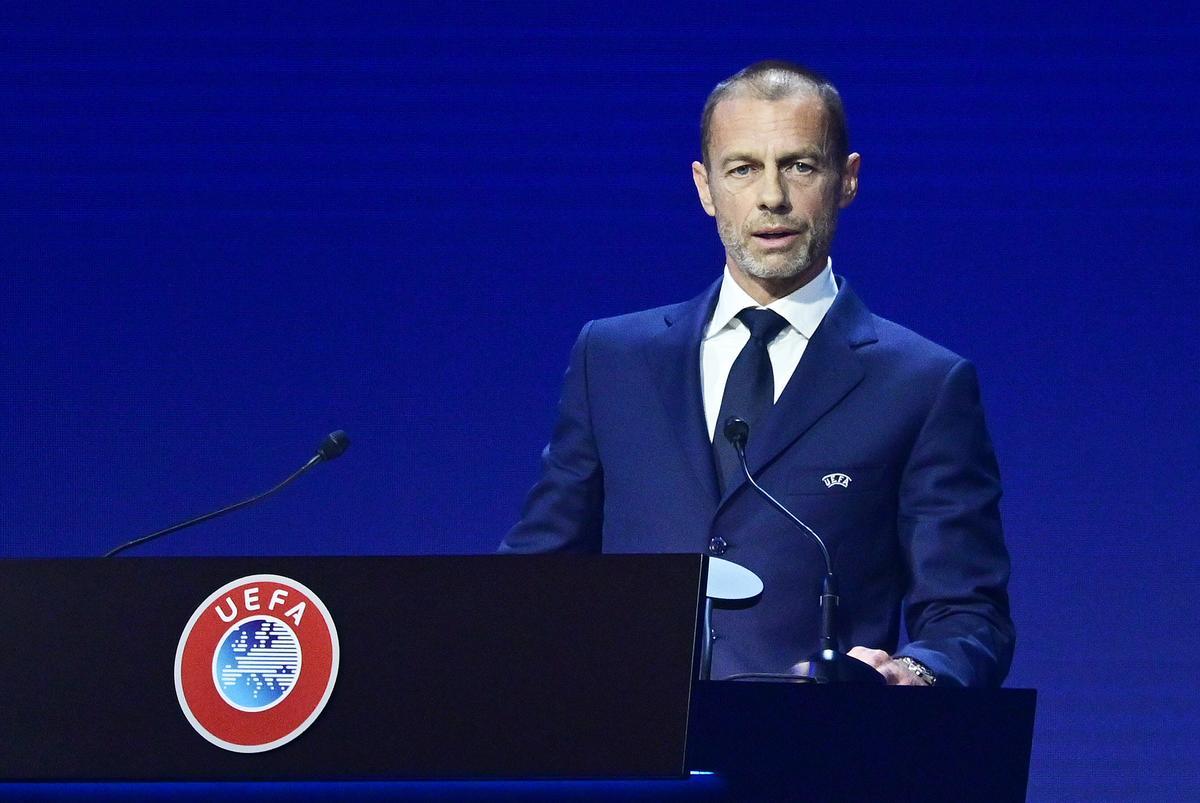 Aleksander Ceferin, presidente de la UEFA.