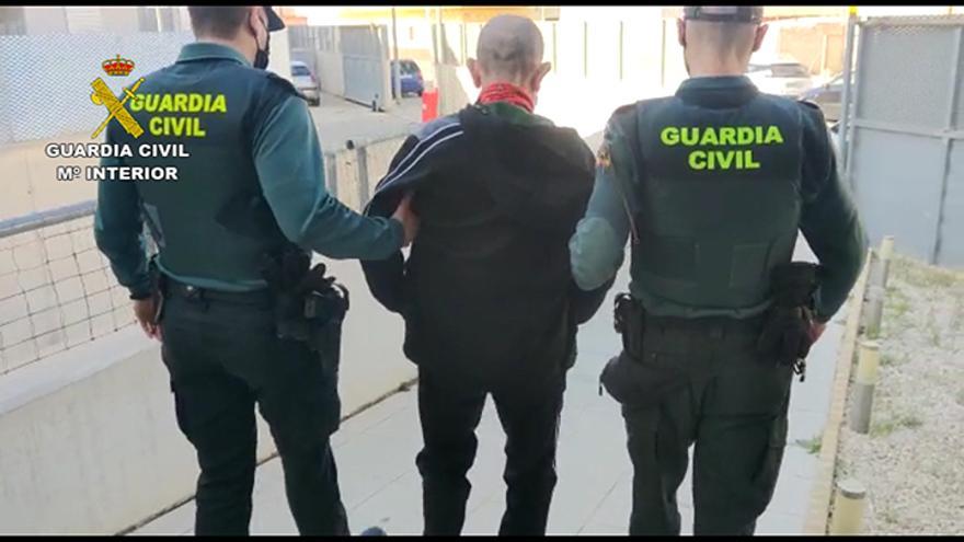 La Guardia Civil detiene al autor de dos atracos en Albatera