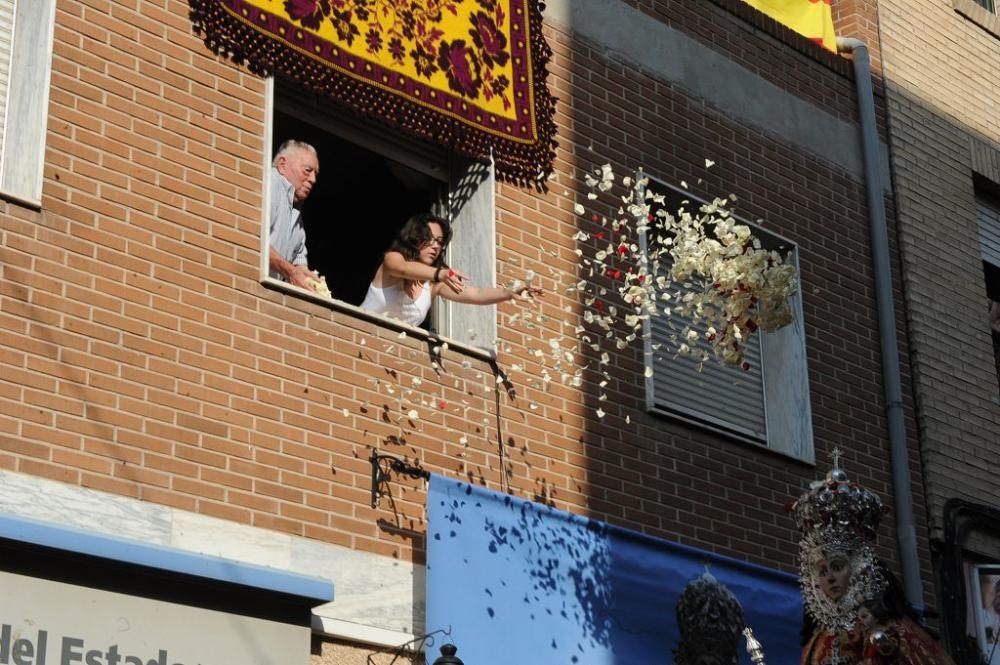 Romería de la Virgen de la Fuensanta: Paso por San